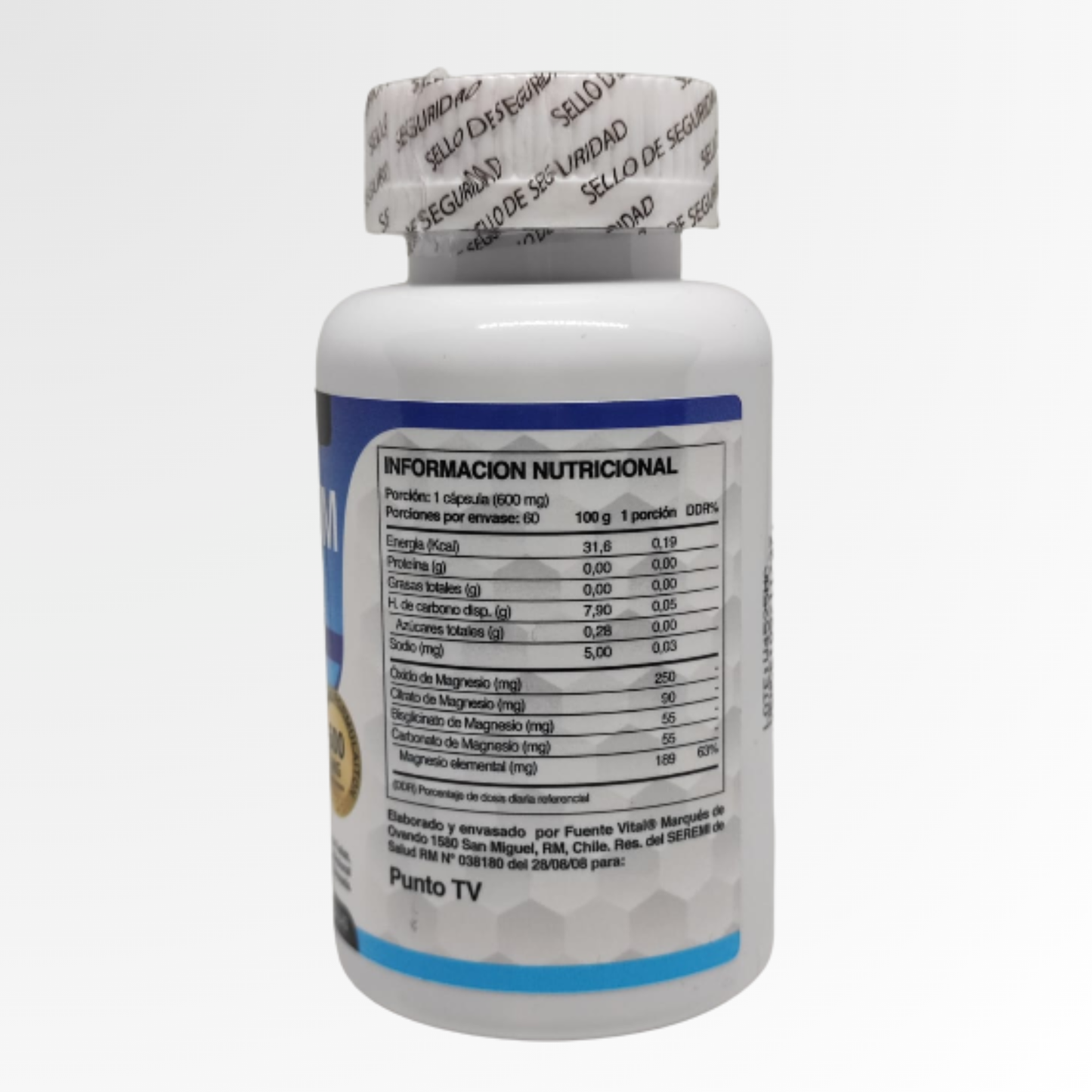 MAGNESIO COMPLEX 600MG