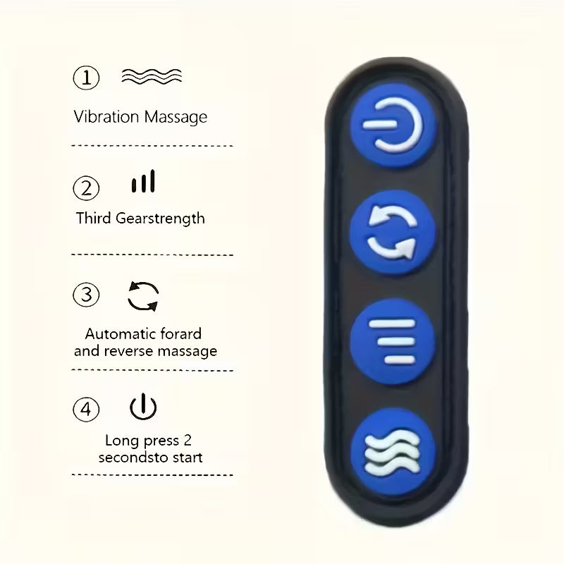 Masajeador Almohada Cervical Recargable