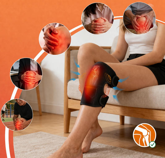 Rodillera Térmica-Masajeador