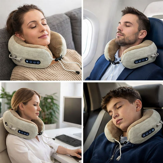 Masajeador Almohada Cervical Recargable