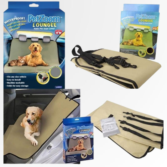 Funda Cubre Asiento de Auto Impermeable Ajuste Universal - Mascota